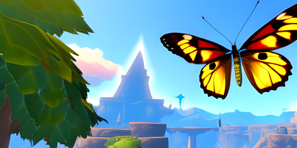 Thunderwing Butterflies in Breath of the Wild